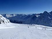 Discesa dal Corvatsch