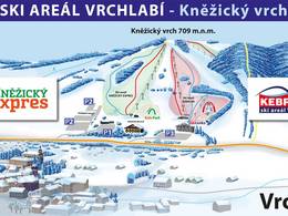 Mappa delle piste Vrchlabí - Kněžický vrch