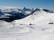 Ampie piste e ampi impianti di risalita a Flaine