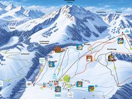 Mappa delle piste Schetteregg - Egg