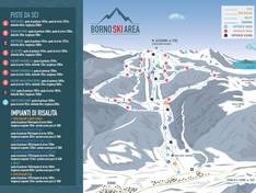 Mappa delle piste Borno - Monte Altissimo