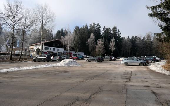 Cham: Accesso nei comprensori sciistici e parcheggio – Accesso, parcheggi Hohenbogen - Neukirchen bei Hl. Blut