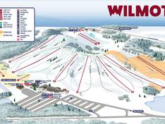 Mappa delle piste Wilmot Mountain