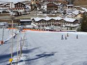 Pista per principianti Abrahamwiese accanto alla stazione a valle della cabinovia