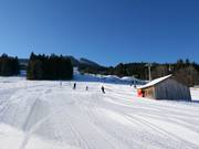 Discesa principale e con illuminazione notturna