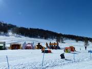 Castello gonfiabile a Sestrière