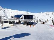 Paznauner Thayabahn - 6pers.| Seggiovia ad alta velocità (ad agganciamento automatico) con cupole di protezione