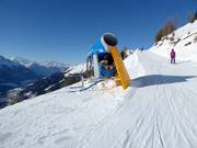 Cannone da neve ad alte prestazioni a Bellwald