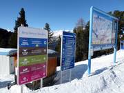 Sistema di orientamento per il piacere della montagna