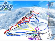 Mappa delle piste Pintura - Bolognola