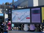 Mappa delle piste con informazioni operative aggiornate presso la stazione a valle Falzeben