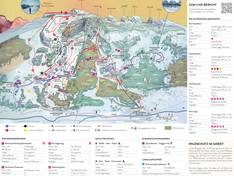 Mappa delle piste Chäserrugg - Unterwasser/Alt St. Johann (Toggenburg)