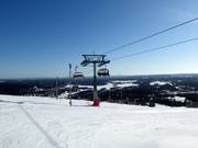 Panorama dalla vetta alta 492 m