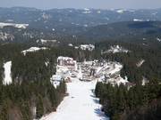 Alloggi direttamente sulle piste presso lo Ski center Studenets