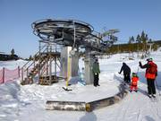 Trolltoppsliften - Skilift con T-bar/ancora