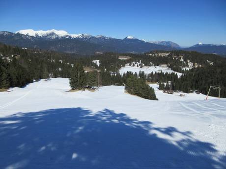 Alpenwelt Karwendel: Dimensione dei comprensori sciistici – Dimensione Kranzberg - Mittenwald