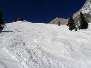 Pista di gobbe nel Gaistal