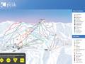 Mappa delle piste Coronet Peak