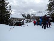 Area di sosta nel comprensorio sciistico di Voss