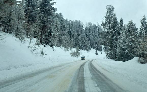 Teton Range: Accesso nei comprensori sciistici e parcheggio – Accesso, parcheggi Grand Targhee