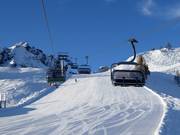 Lärchfilzen - 4pers.| Seggiovia ad alta velocità (ad agganciamento automatico) con cupole di protezione