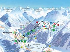 Mappa delle piste Krinnenalpe - Nesselwängle