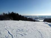 Inizio della pista da sci