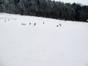 Discesa facile e larga