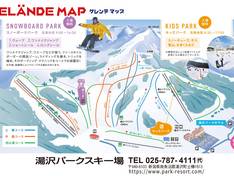 Mappa delle piste Yuzawa Park