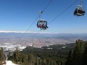 Chalin valog - 4pers.| Seggiovia ad alta velocità (ad agganciamento automatico) con cupole di protezione