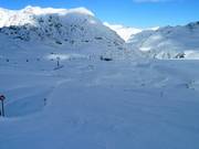 Parte inferiore della discesa Mittelberg