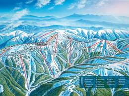 Mappa delle piste Mount Hotham