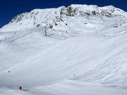 Le prime tracce sulle piste