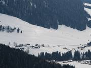 Cross allo skilift Teux a Notre Dame de Bellecombe 1350