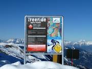 Freeride Info Point - percorso, caratteristiche e avvertenze sui pericoli