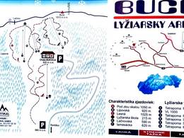 Mappa delle piste Búče - Renčišov