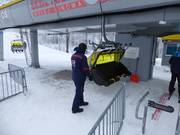 Il personale è sempre presente all’ingresso