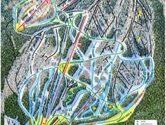 Mappa delle piste Sipapu