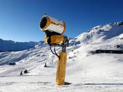 Innevamento completo sulla Schlossalm