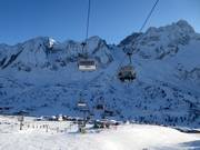 Serodine - 4pers.| Seggiovia ad alta velocità (ad agganciamento automatico) con cupole di protezione