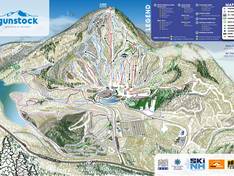 Mappa delle piste Gunstock