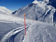 Ottime delimitazioni delle piste