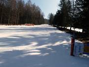Sciovia con pista presso la stazione a valle