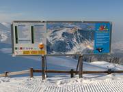 Tabellone informativo sulla Buchensteinwand