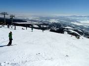 Vista dalla stazione a monte fino alla stazione a valle