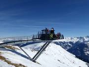 Piattaforma panoramica Z1 allo Zwölferkopf a 2596 m