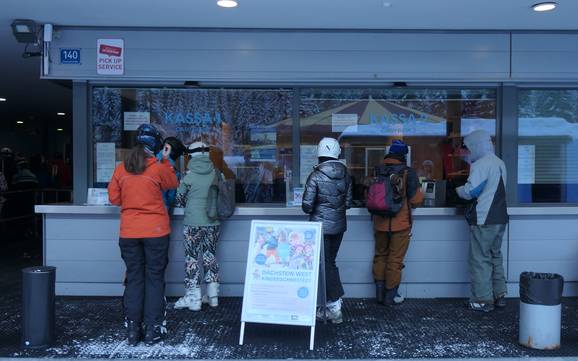 Dachstein-Salzkammergut: Cortesia nei comprensori sciistici – Cortesia Dachstein West - Gosau/Russbach/Annaberg