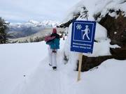 Sentiero invernale Hochoetz-Kühtaile Alm
