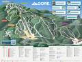 Mappa delle piste Gore Mountain