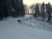 Pista di collegamento per la seggiovia Remslift
